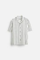 TEXTURED STRIPED SHIRT